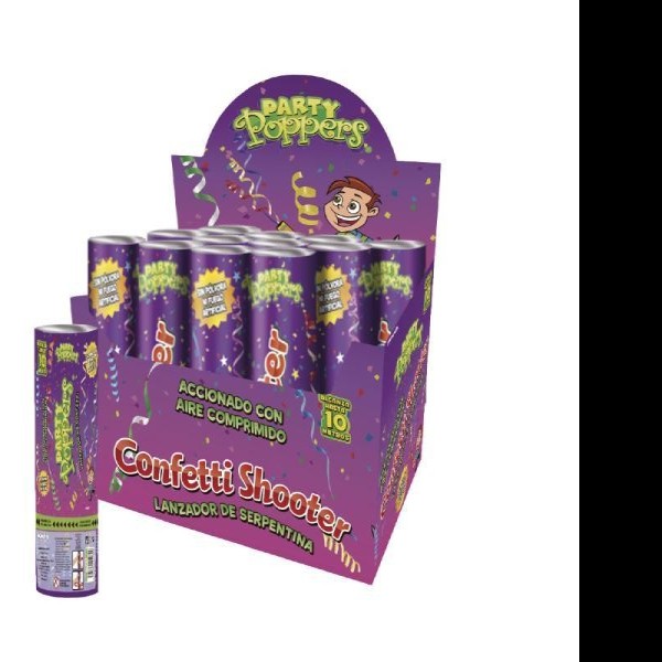 BASUCA PARTY POPPER CONFETTI EURO 20 CM E.24